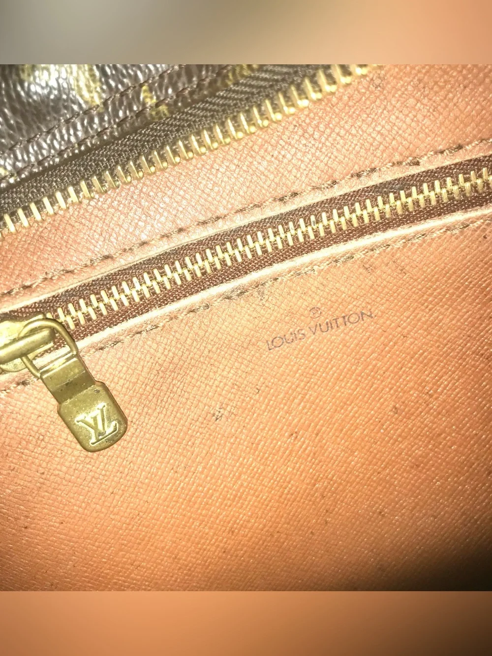 ✅LV BUNDLE DEAL AUTHENTIC GM size TROCADERO 30 Monogram LOUIS VUITTON+ longWALLE - Picture 11 of 14